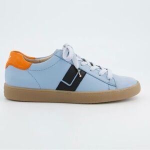 Paul Green Blue and Orange Sneakers
